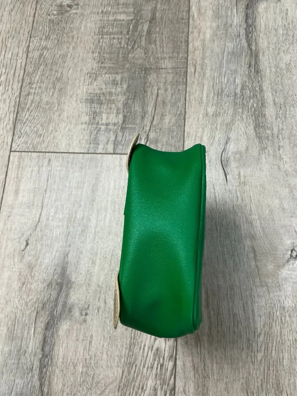 Bath & Body Works Green Turtle Mini Cosmetic Bag Makeup Case - Never Used